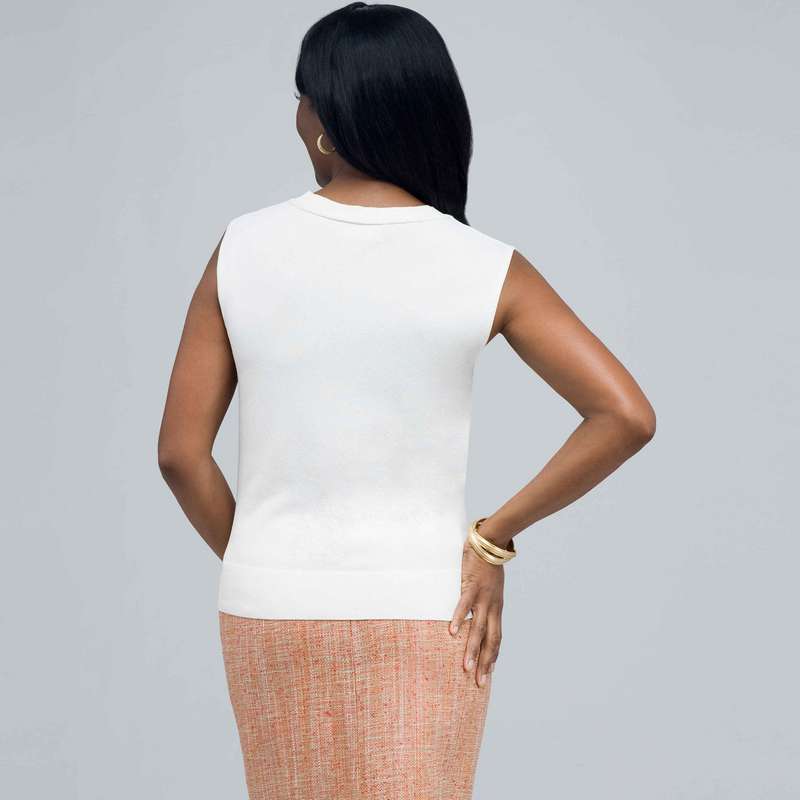 Scoop Neck Shell., , large image number 1